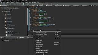 How to auto generate `toString` method in Eclipse?