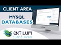 How to Manage MySQL Database User in Extilum Client Area - Extilum Hosting