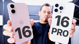 iPhone 16 & 16 Pro - Hands ON FIRST LOOK (Dummy Models)