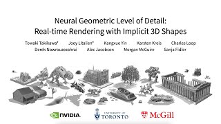 Neural Geometric Level of Detail: Real-Time Rendering With Implicit 3D Shapes