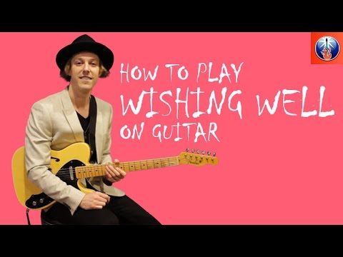 Who played guitar on wishing well?