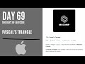 APPLE INTERVIEW QUESTION | Pascal's Triangle (LeetCode problem 118)