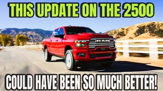 2025 RAM 2500 Update Follow Up: This Has Got To Be The Dumbest Thing They Did!