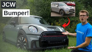 Installing the NEW 2023 MINI COOPER JCW BUMPER!