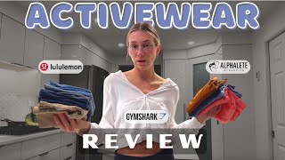 Activewear brands REVIEW | ALPHALETE vs GYMSHARK vs LULULEMON | The brand I NEVER wear anymore..