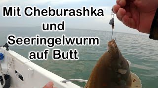 Mit Cheburashka und Seeringelwurm auf Butt.