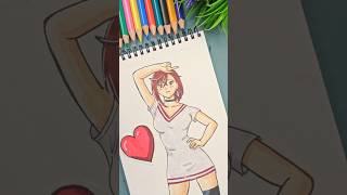 How HEARTS Help Drawing FEMALE Bodies #art #drawingtutorial #howtodraw #drawing #tutorial