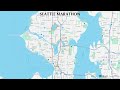 Seattle Marathon Course Map