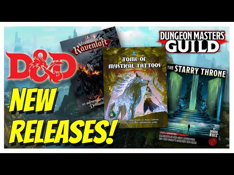 D&D New Releases Episode 2 May 7-13, 2021 Dungeons & Dragons DM's Guild DriveThruRPG Third Party Books