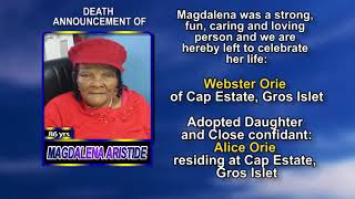Magdalena Aristide long