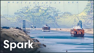 How Engineers Widened The Suez Canal For Bigger Ships [4K] | Extreme Constructions | Spark