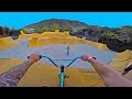 RIDING THE WORLDS BEST SKATEPARK!!