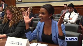 Candace Owens at hearing on Confronting White Supremacy