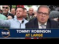 “He’s Clearly Not A Terrorist” | Arrest Warrants Issued For Tommy Robinson As He Leaves UK