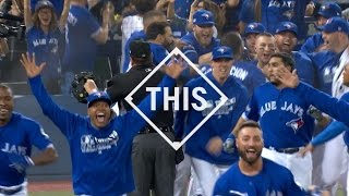 #THIS: Blue Jays advance to ALCS on walk-off