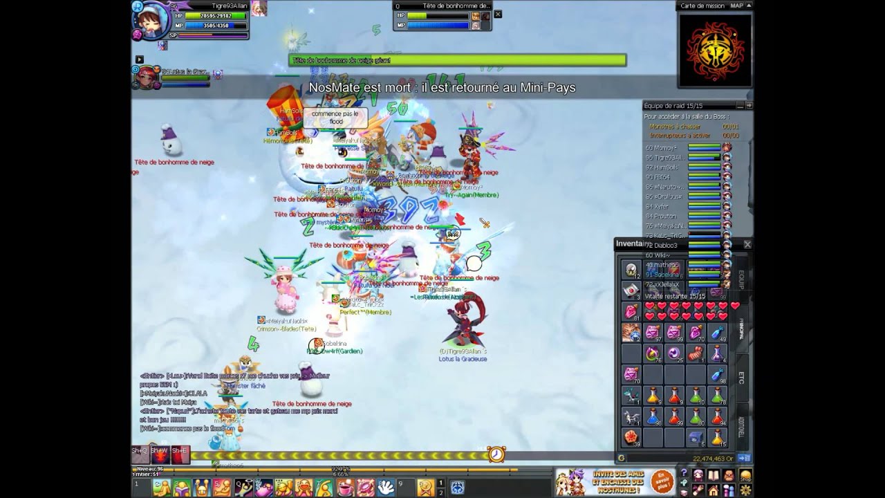 Nostale Raid Noel Youtube