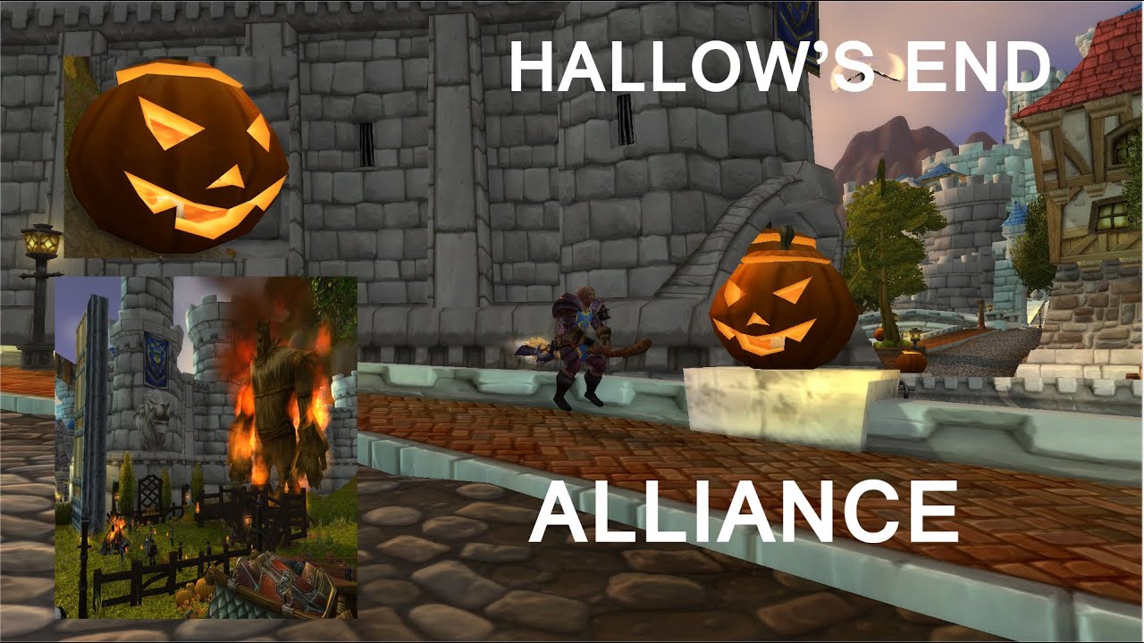 World Of Warcraft Alliance - Hallow's End Guide - YouTube