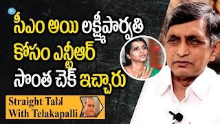 Dr.Jayapraksh Narayana about Lakshmi Parvathi and NTR || Straight Talk with Telakapalli