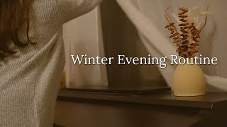 Realistic Winter Evening Routine 🕯❄️ Cozy Winter Night at Home - Slow Living Silent Vlog