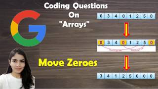 Leetcode 283. Move Zeroes [ Solution + Code Explained]