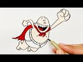 How to Draw Captain Underpants