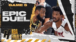 Jimmy Butler vs LeBron Game 5 EPIC Duel Highlights | Heat vs Lakers | 2020 NBA Finals