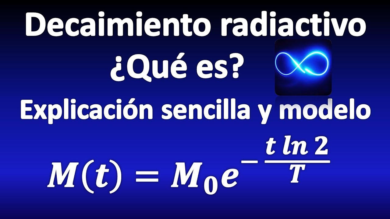 07. Desintegración Radiactiva, ECUACIONES DIFERENCIALES - YouTube