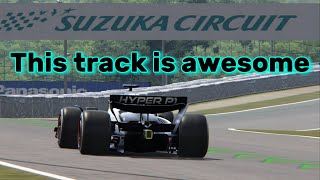 Suzuka | Formula Hybrid 23 | 1.29.648 | Assetto Corsa (mouse steering) +[SETUP] #suzukacircuit  #f1