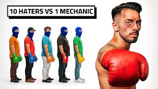 I INVITED 10 HATERS TO FIGHT AT THE GYM