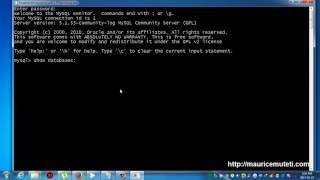 Structured Query Language Tutorial SQL Part 30 DROP statement Command Prompt CMD