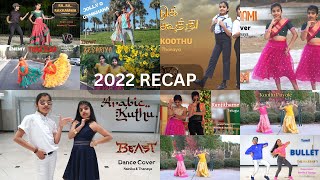 2022 Recap Tamil dance covers | Nainika & Thanaya