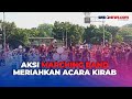 Warga Terpukau Aksi Marching Band Pengiring Kirab Bendera Pusaka