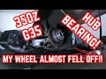 My wheel almost fell off!!! 350z / G35 Wheel Bearing Replacement | EASY! | Without a press!