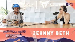 AN INTERVIEW WITH... JEHNNY BETH | PRIMAVERA SOUND 2022 W1 | #RPS #PS2022