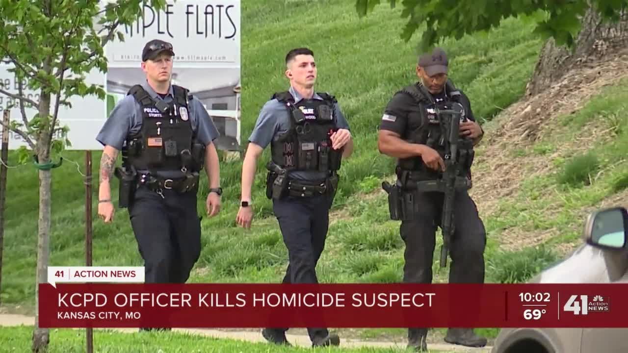 KCPD Officer Shoots, Kills Homicide Suspect Near 400 Block Of Maple ...