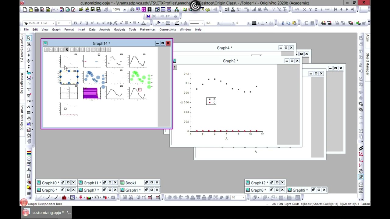 Merging Graphs In Originpro Youtube