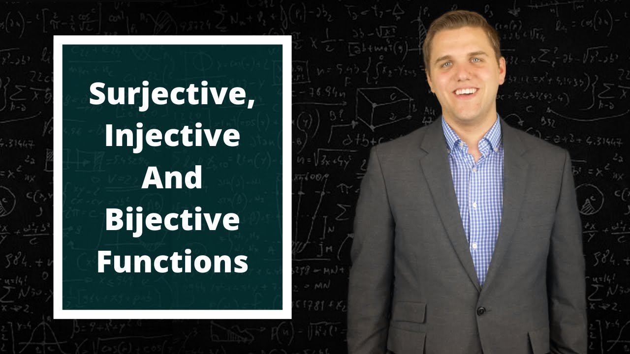 Introduction To Surjective, Injective And Bijective Functions - YouTube