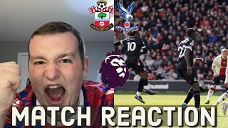 SOUTHAMPTON 0-2 C PALACE REVIEW!!! 3 OUT OF 3!!!