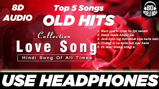 90's हिट सदाबहार गीत (प्यार भरे गीत) - Best Of Bollywood Old Hindi Songs | 8D SONG