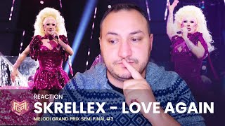 Skrellex - Love Again Live Performance Reaction! / #MGP23 / Melodi Grand Prix Semi Final 3 🇳🇴