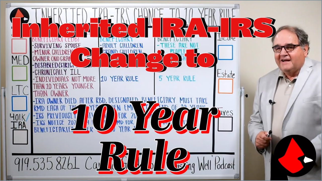 Inherited IRA - IRS Change To 10 Year Rule - YouTube