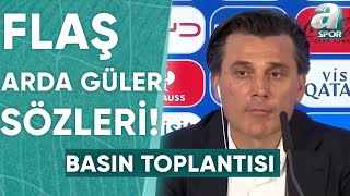 Çekya - Türkiye Maçı Öncesi Vincenzo Montella'dan Flaş Arda Güler Sözleri! / A Spor / Ana Haber