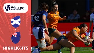 RWC2021 Match Highlights: Scotland v Australia