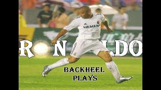 Ronaldo ★ Magical Backheel Plays ★ By Beeko™