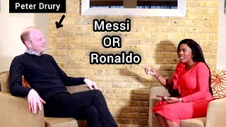 The most beautiful answer on 'Messi OR Ronaldo' by Peter Drury 🙌