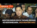 Menteri BUMN & Ketua PSSI Erick Thohir Datangi Rumah Prabowo, Jadi Menteri Apa? | Liputan 6