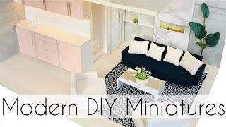 DIY: Modern Miniature Apartment