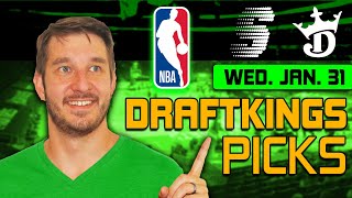 DraftKings NBA DFS Lineup Picks Today (1/31/23) | NBA DFS ConTENders