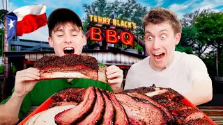 Brits try real Texas BBQ for the first time!