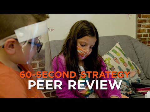 60 Second Strategy Peer Review Youtube